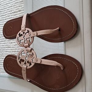 Pink tory Burch sandles